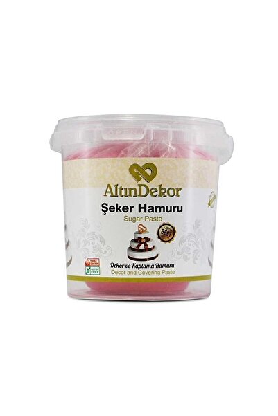 Altındekor ALTIN USTA ŞEKER HAMURU AÇIK PEMBE 1 KG