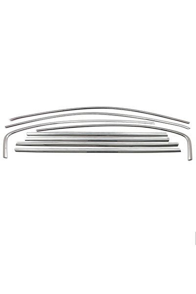 ctk Fiat Egea Cross Krom Cam Çerçevesi Full Set 2016 - 2022 8 Parça Alt - Üst