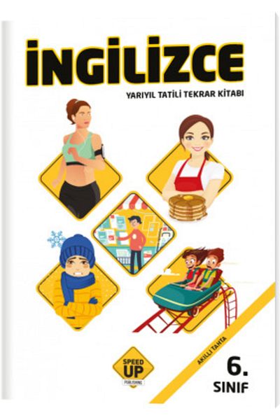 Speed Up Publishing 6. كتاب تكرار عطلة نصف السنة في الفصل الدراسي باللغة الإنجليزية / مجموعة / إصدار سريع / 9786057833242