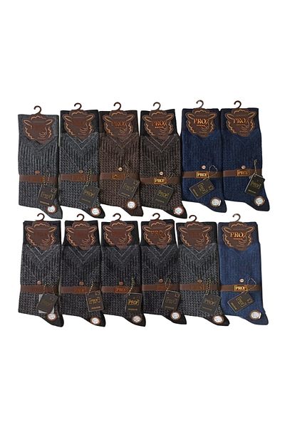 Pro Çorap Мъжки чорапи Alps Lambswool, 12 броя