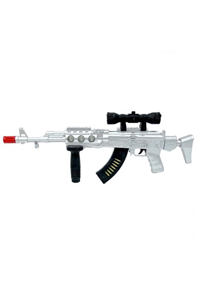 sinerjim Ak-47 Gun Electric Işıklı Sesli Tüfek