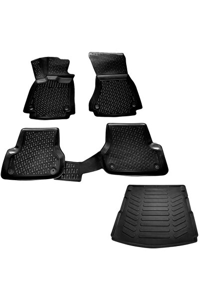 Rizline Audi A6 3d Havuzlu Paspas + 3d Bagaj Havuzu 2011-2015 Arası Marka Tmd...