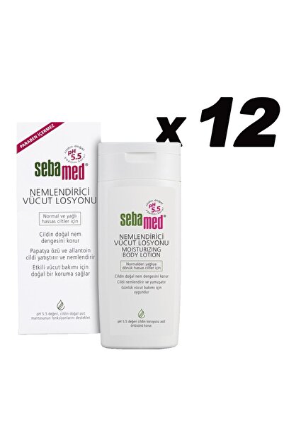 Sebamed Nemlendirici Vücut Losyonu 15ml 12'li