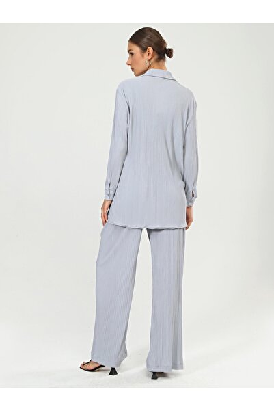 Juste Studio Вельветовий костюм Гомлекантолон сірий