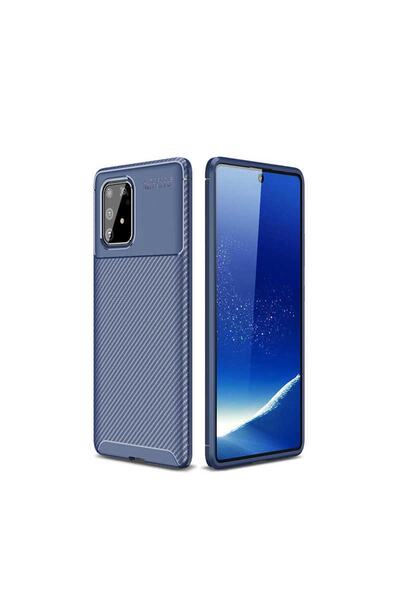 kılıffuarı Case for Samsung Galaxy S10 Lite Case Carbon Design  Silicone Cover