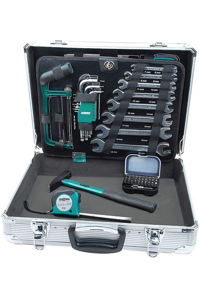 MANNESMAN N Aluminum Tool Set with Case108 Pieces