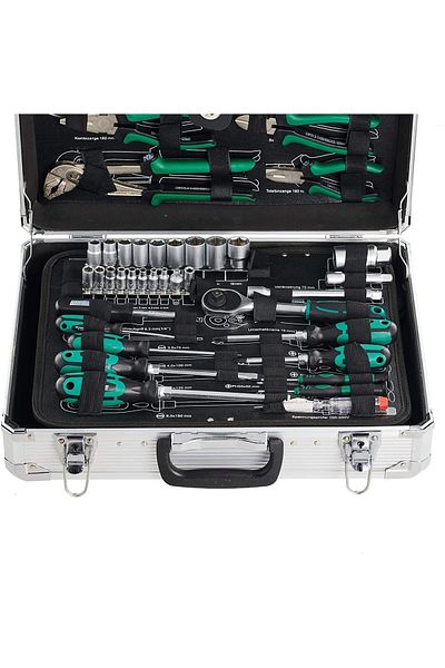MANNESMAN N Aluminum Tool Set with Case108 Pieces