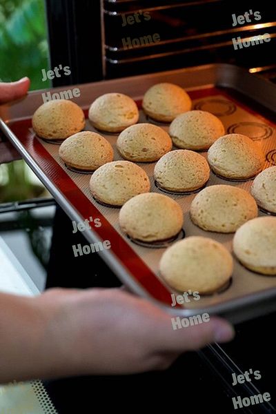 Jet's Home Macaron Maker Cooking Mat Dough Mat Silicone Washable 40*30 Cm