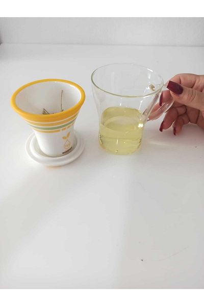 Universal Mug Cup Herbal Tea Self-Straining Thermal Cup 3 Pieces with Lid