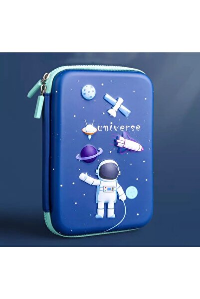 Petityu 3D pernica sa printom astronauta, velika veličina - debeo zatvarač