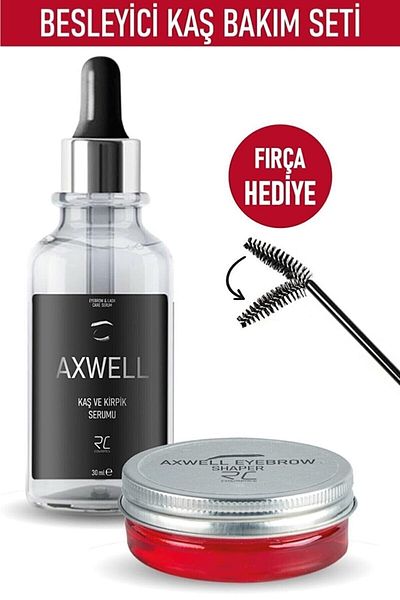 AXWELL Eyebrow Styling Wax Fixative 30ml Eyebrow Eyelash Strengthener Nourishing Lengthener