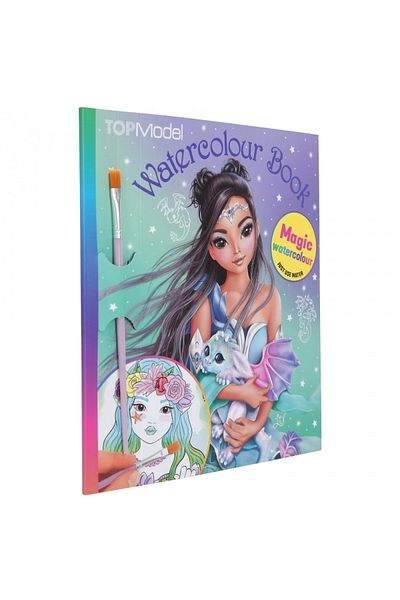 Top Model Watercolor Book Dragon Love