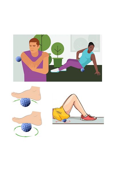 Nordmende Brushing Ball (Myofascial Relaxation - Massage Ball)