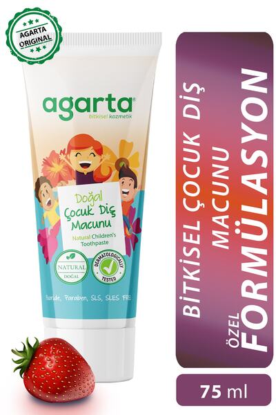 Agarta Doğal Çocuk Diş Macunu 75 Ml