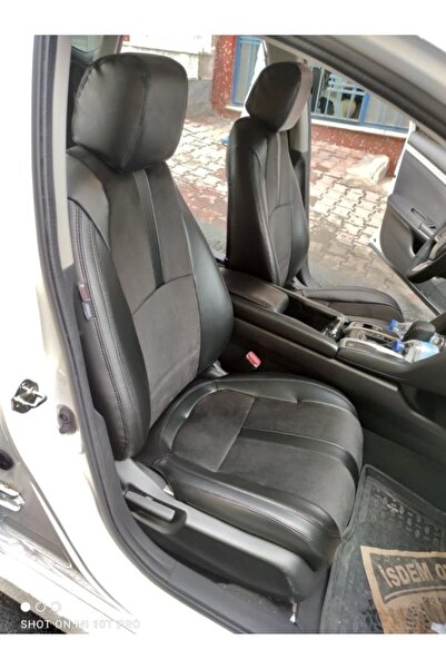 AKINCI الجوارب الجلدية Honda FC5 - خاصة بالسيارة، متوافقة مع اختيارات الألوان