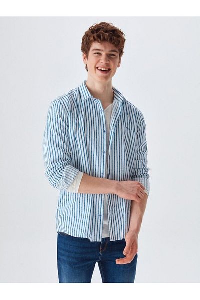Ltb Kogema Striped Shirt0122249206250080000