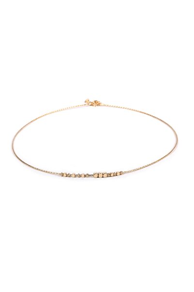 Cebeci 14 Ayar Küplü Altın Kolye