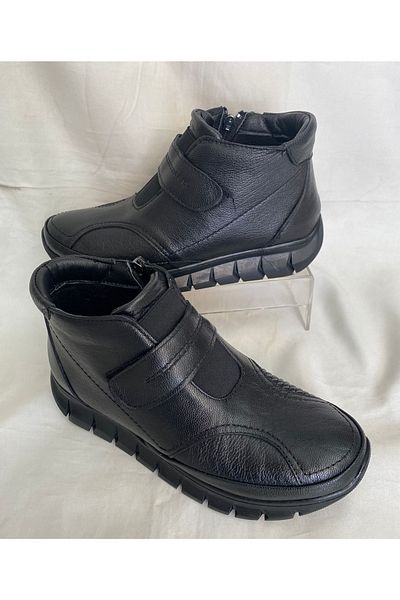 VOOG Women's Bone Protruding Leather Boots