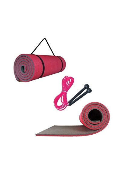 Genel Markalar Çift Taraflı Yoga Minderi Ve Spor Matı 10 Mm Atlama Ipi