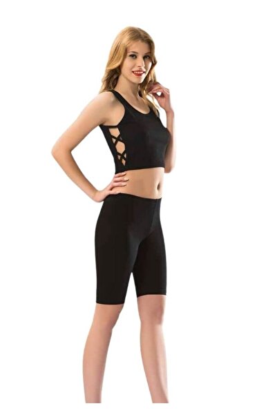 oskasa كوتا 4018 سروال نسائي عادي فوق الركبة