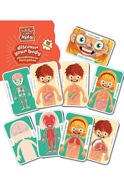 Art Puzzle Art Kids Let's Get to Know Our Body