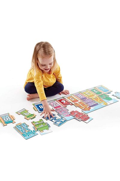 ORCHARD Number Street Puzzle (231), 2-5 Years, Multicolor