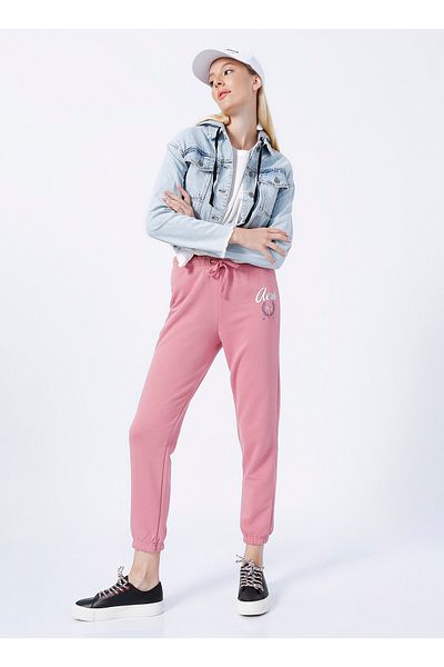 Aeropostale Jogginghose, L, Rosa