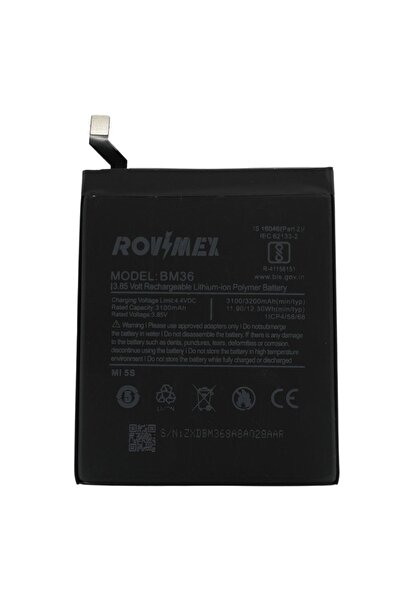 Rovimex Xiaomi Mi 5s Bm36 Batarya Pil