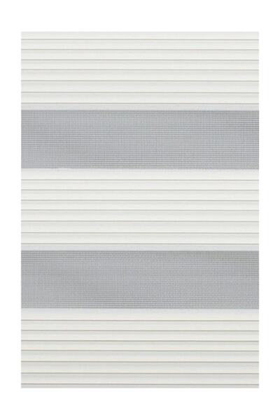 Babacan Home Design Pliseli Beyaz Perde Zebra Stor 220x200