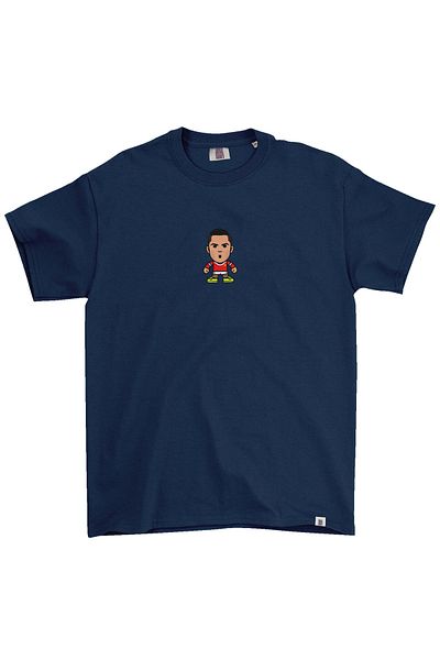 Sekiz Numara Cristiano Ronaldo Miniature Figure T-Shirt
