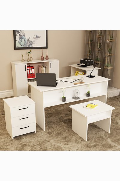 Kalender Dekor Merkür-1-2 Ofis Büro Masası Takımı