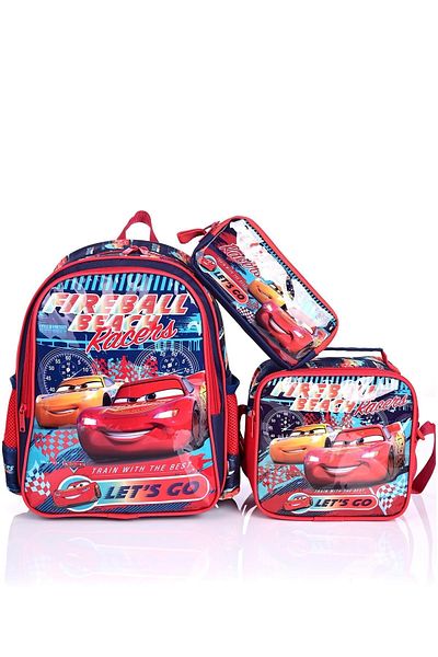 CARS 42234 Set de 3 ghiozdane cu licență