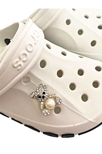 Josellini Ayıcık Terlik Süsü, Ayıcık Crocs Aksesuar, Ayıcık Jibbitz