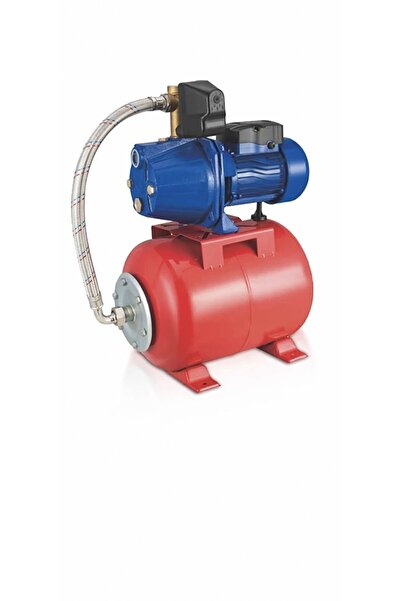 Germany Steel Jet100 Bakır Sargı 1.5 Hp 4 Kat 5 Daire 50 Litre Yatay Tanklı H...