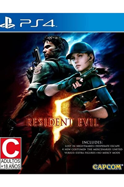 Sony Capcom Resident Evil 5 Ps4 Oyun