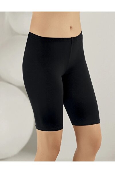BUĞLEM HOME Penye Diz Üstü Likralı Şort
