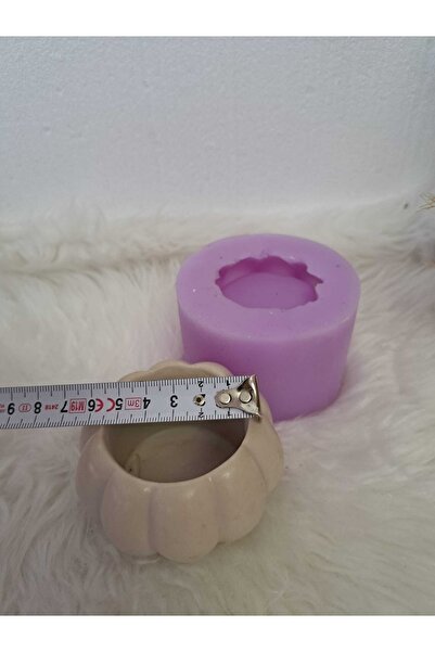 Gardenia Art Hobi Kabak Saksı Silikon Kalıbı
