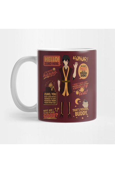 Pixxa Hello, Zuko Here!- Avatar Mug Cup