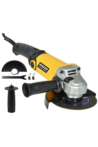 Mager Alman Teknolojisi 2100 Watt 6 Kademe Devir Ayarlı Elektrikli Taşlama Ma...