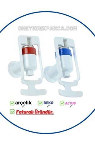 Arçelik Ar1035sp Su Pınarı Çeşmesi Sıcak Soğuk Sebil Musluk Seti (2adet)