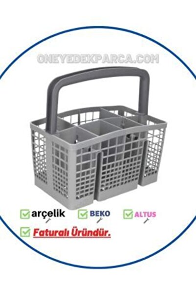 Arçelik 6230 Ht Bulaşık Makinesi Çatal Kaşık Sepeti Kaşıklık (yeni Tip)