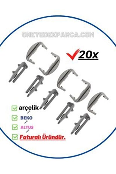 Altus Al 435 Nsx Bulaşık Makinesi Üst Sepet Ray Kapağı Tutucu Stoper Pimi (20...