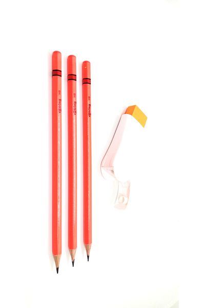 Faber Castell Pencil Sharpener with Eraser and Rotring Pencil Set