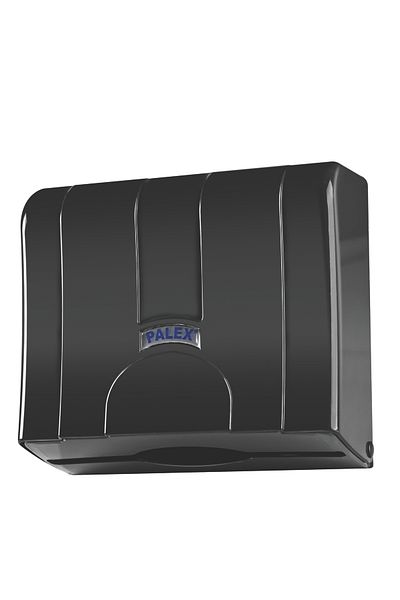Palex (un-ev) Standard Z-Fold Paper Towel Holder (z-Fold Paper Towel Dispenser) black 3570-s