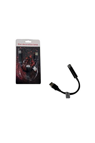 gmax 12v Dekorasyon Lamba Lazer Kırmızı Yıldız Usb