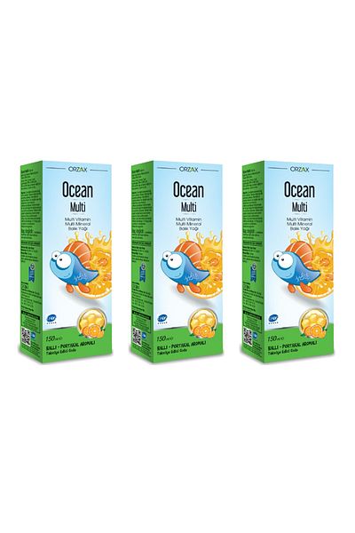 Ocean 150Ml3 PiecesMultiVitamin andMineralSyrup