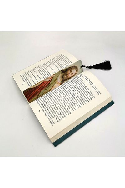 BAKSEPETE Jesus Printed, Tasseled Bookmark (gift Bookmark, bookmark-104)