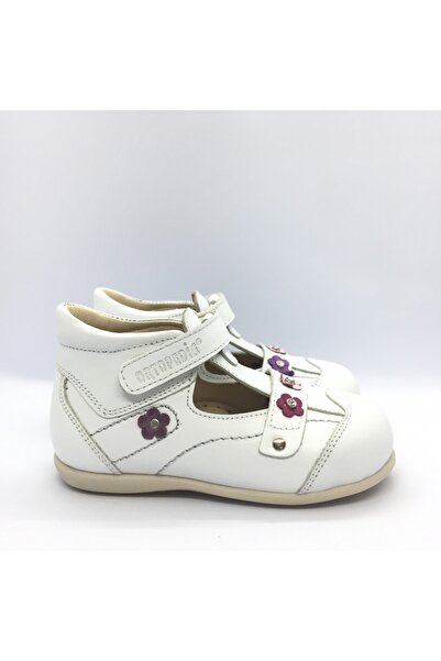 Ortopedia Ortopedik Çocuk Deri Ayakkabı 662 - Beyaz