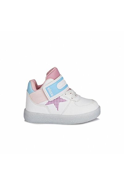 Vicco Kız Çocuk Beyaz Magic Patik Işıklı Sneaker 220.p20k.106