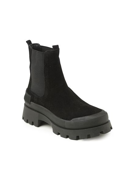 John May Γυναικείες Μπότες Rd-4365 Suede Black